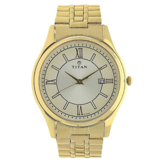 Titan, Men's, Analog Watch, with Stainless Steel Band, TI-1713YM03