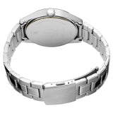 Titan Timeless Charm Men's Watch Analog White Dial With Silver Stainless Steel  Strap, 1729SM04