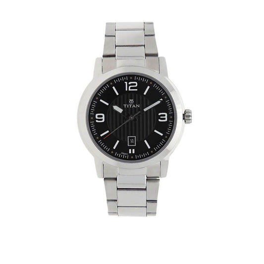 Titan, Men, Analog, Watch, Black Dial, 1730SM02