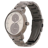 Titan Men's  Multifunction Watch Analog  Grey Dial With Grey Stainless Steel Band, 1756QM01