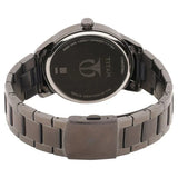 Titan Men's  Multifunction Watch Analog  Grey Dial With Grey Stainless Steel Band, 1756QM01