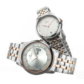 Titan, Unisex, Analog Watch, Silver Dial, with Stainless Steel Band, TI-1774KM01P