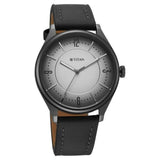 Titan, Men's, Analog Watch, with Leather Band, TI-1802QL04