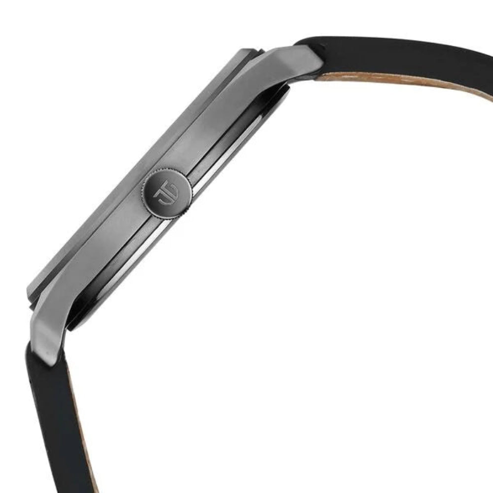 Titan, Men's, Analog Watch, with Leather Band, TI-1802QL04