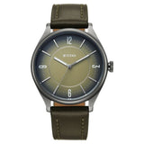 Titan, Men's, Analog Watch, Green Dial, with Leather Band, TI-1802QL05
