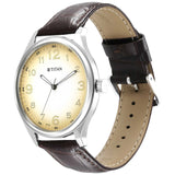 Titan Trendsetters Men's Watch Analog Beige Dial With Brown Leather Strap, 1802SL14