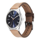 Titan Men's Watch Workwear Collection Black Dial Brown Leather Strap Analog Watch, 1802SL1 - view 3
