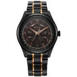 Titan Classique Men's Watch Analog Black Arabic Dial with Black Stainless Steel Band, 1805KM09