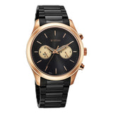 Titan Men's Watch Analog Black Dial with Black Stainless Steel Band, 1805KM12