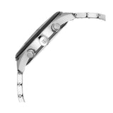 Titan Men's Watch Analog Green Dial with Silver Stainless Steel Band, 1805KM14