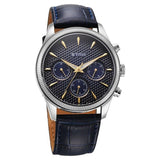 Titan Regalia Opulent Men's Watch Analog Blue Dial with Blue Leather Strap, 1805SL13