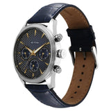 Titan Regalia Opulent Men's Watch Analog Blue Dial with Blue Leather Strap, 1805SL13