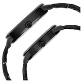 Titan Couples Watch Bandhan Analog , Anthracite Dial Stainless Steel Strap, 1806NM01P