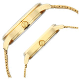 Titan Bandhan Couple Watch Champagne Dial with Gold Mesh Band, 18062YM01P