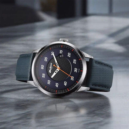 Titan, Men's, Analog Watch, Black Dial, with Leather Band, TI-1806SL14