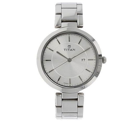Titan, Women, Analog, Watch, Silver Dial, 2480SM07