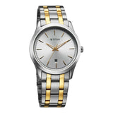 Titan Analog Men's Watch Silver Dial With Two Tone Stainless Steel Strap , 1823BM03