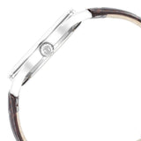 Titan Trendsetters Men's Watch Analog Silver Dial With Brown Leather Strap, 1823SL02