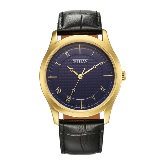 Titan, Men, Analog, Watch, Blue Dial, 1823YL02