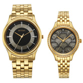 Titan, Unisex, Analog, Watch, Black Dial, Stainless steel Strap, 1824YM02P