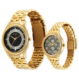 Titan, Unisex, Analog Watch, Black Dial, with Stainless Steel Band, TI-1824YM02P