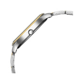 Titan Men's Watch Analog Brown Dial with Silver Stainless Steel Band, 1825BM02