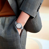 Titan Tet Men's Watch Analog Red Dial with Gold Stainless steel Strap, 1825YM09