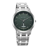 Titan Karishma Men's Watch Analog Green Dial With Silver Stainless Steel Band, 1825SM11 - view 2