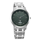 Titan Karishma Men's Watch Analog Green Dial With Silver Stainless Steel Band, 1825SM11
