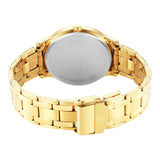 Titan Karishma Men's Watch Analog Champagne Dial With Gold Stainless Steel Band, 1825YM12