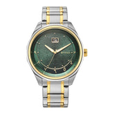 Titan, Men's, Analog Watch, Green Dial, with Stainless Steel Band, TI-1829BM03
