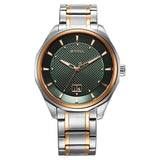 Titan, Men, Analog, Watch, Green Dial, Stainless steel Strap, 1829KM06