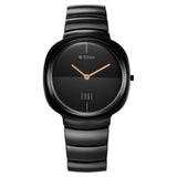 Titan, Unisex, Analog, Watch, Black Dial, 1841NC01