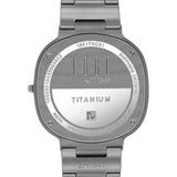Titan Men's Analog Watch, Grey Dial with Titanium Strap, 1841TM01