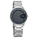 Titan Edge Murals Quartz Analog Men's Watch with Blue Dial and Stainless Steel Strap,1843SM03