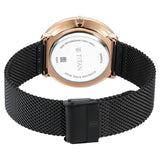 Titan Noir Men's Watch Analog Black Dial With Black Stainless Steel Band, 1849KM03