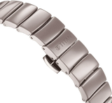 Titan Edge Squircle Quartz Analog Women's Watch with Cream Dial and Ceramic Strap,2757QC03