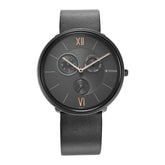 Titan, Men, Analog, Watch, Grey Dial, Leather Strap, 1877QL01