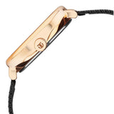 Titan Shaped Case Men's Watch Analog Black Dial With Black Stainless Steel Band, 1885KM02