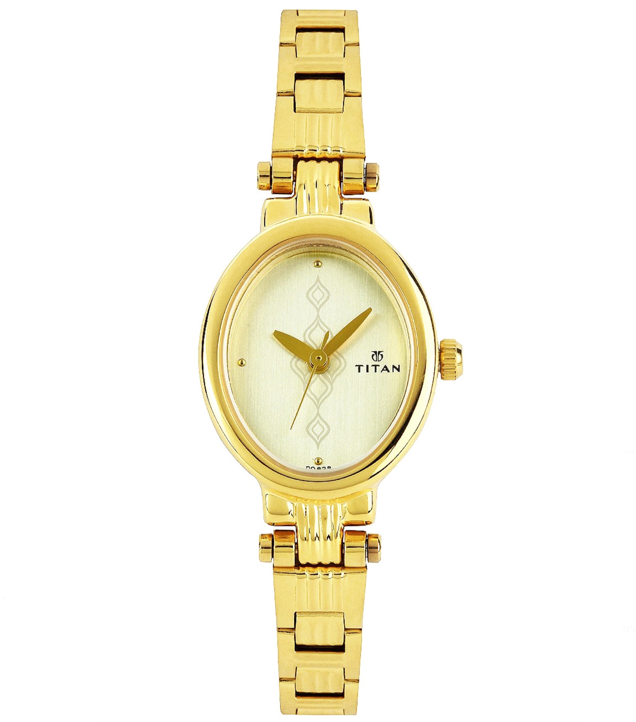 Titan, Women, Analog, Watch, Champagne Dial, 2535YM01
