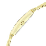 Titan Men's Watch Analog White Dial with Gold Stainless Steel Band, 1927YM04