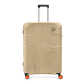 Skybags Cubism 66cm, 8 Wheel Hard Case Trolley, Sandy Beige, CUBISM66MJT