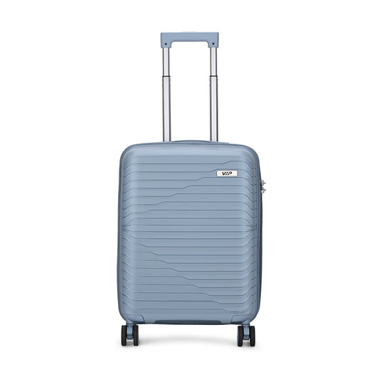 VIP Tourage 56cm Hard Case Trolley 360° Light Blue, TOURAGE56BL VIP Cabin size travel luggage