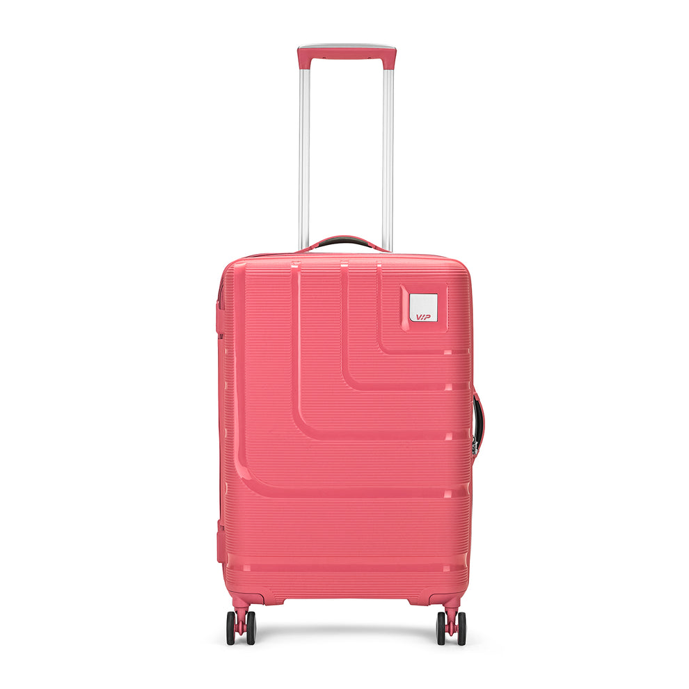VIP Lexus 66cm Hard Case Trolley 8 Wheels Coral Red, LEXUS66CRL