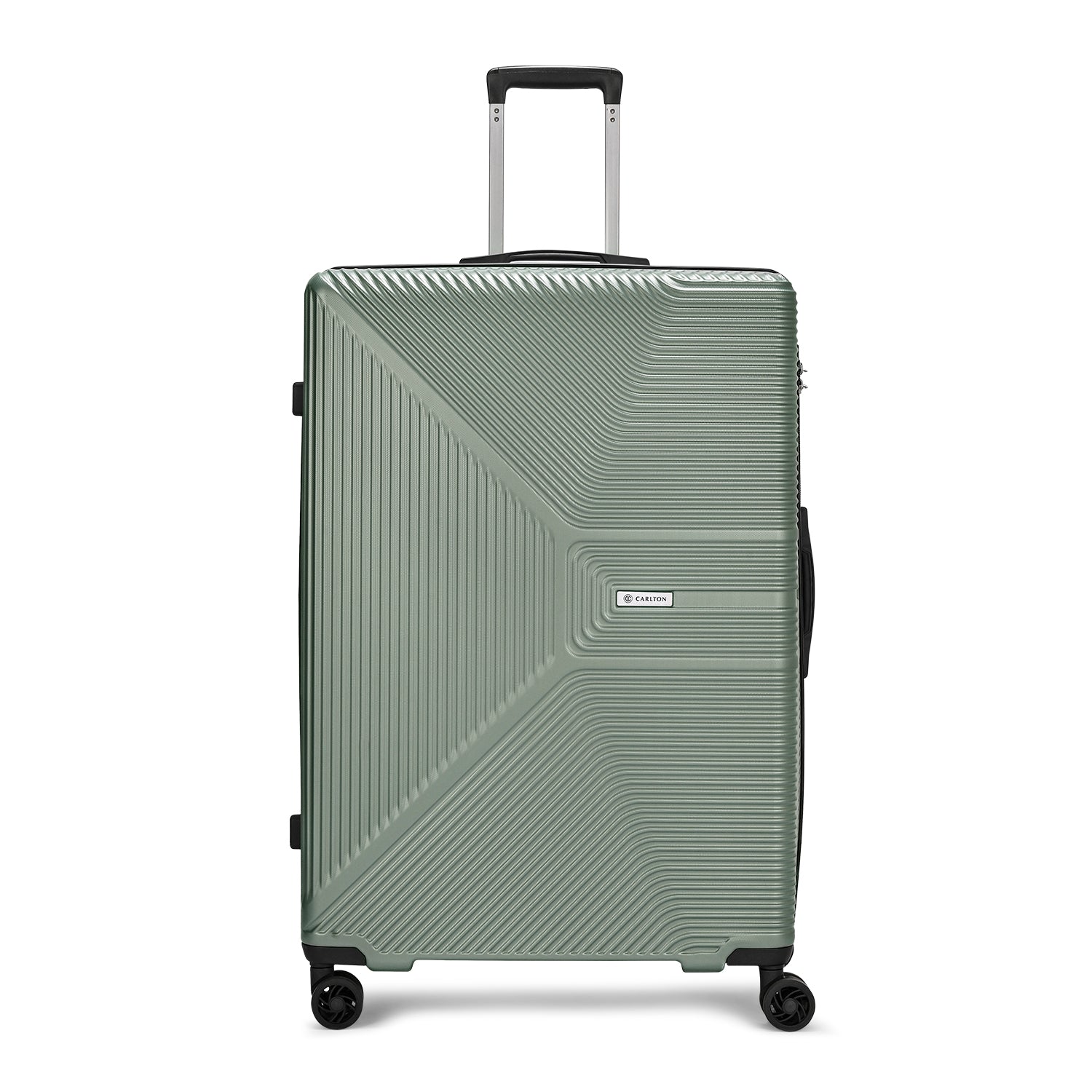 Carlton Enfield 57cm Hard Case Trolley - Green, ENFIELD57GRN Carlton Cabin size travel luggage