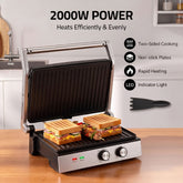 Zen Reversible Contact Grill-2000W , ZCG450ST