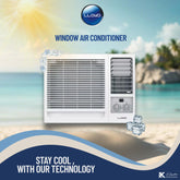 Lloyd 1.5 Ton Window Air Conditioner (AC), 6 Star Rating 18,500 BTU, GOW18B41TQCL