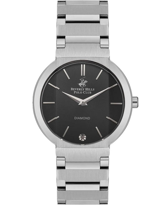 Beverly Hills Polo Club, Men's, Analog Watch, Black Dial, with Stainless Steel Band, BH-BP3568X.350