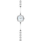 Lee Cooper Women's Analog Watch with White Mother Of Pearl Dial and Stainless Steel Band, LC08353.320
