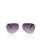 Fastrack R058PR3PV Unisex's Aviator Sunglasses Purple Lens